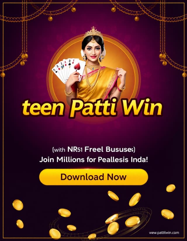 Teen Patti Win Banner